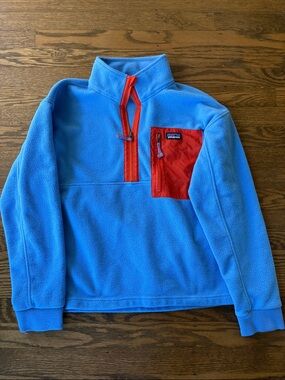 Patagonia Kids' Microdini 1/2-Zip Pullover size xl